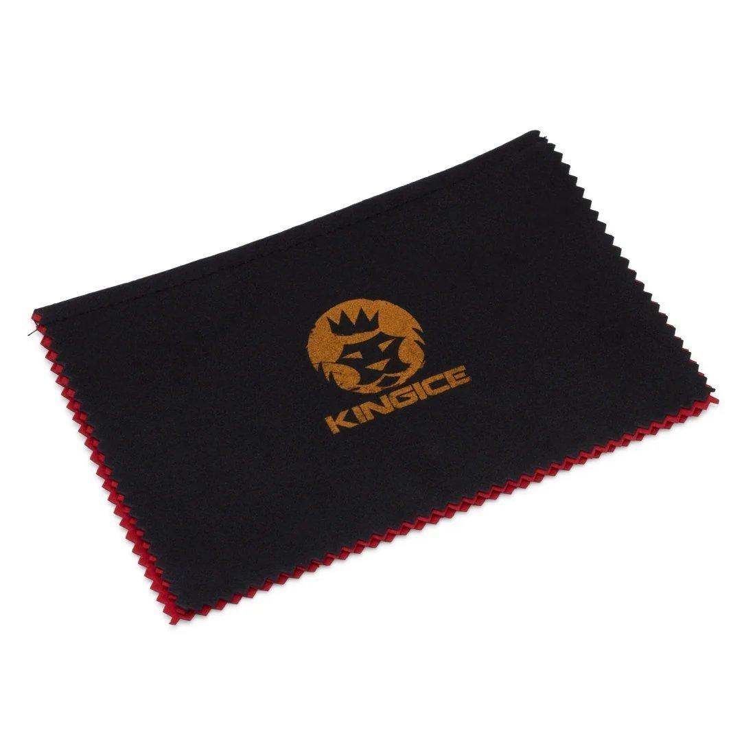 King Ice Premium Microfiber Cleaning Cloth - BLACK
